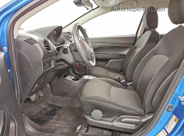 ML32AUHJ6MH014084 2021 MITSUBISHI MIRAGE Blue წინა სალონის ხედი