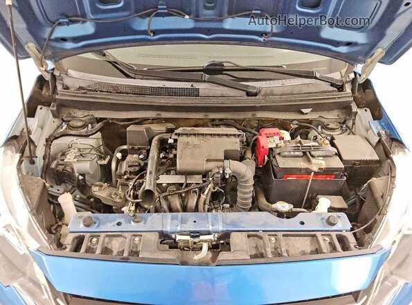 ML32AUHJ6MH014084 2021 MITSUBISHI MIRAGE Blue უკანა სალონის ხედი