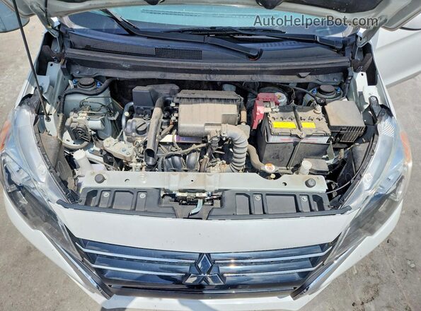ML32AUHJ6NH009856 2022 MITSUBISHI MIRAGE White Vista interior trasera