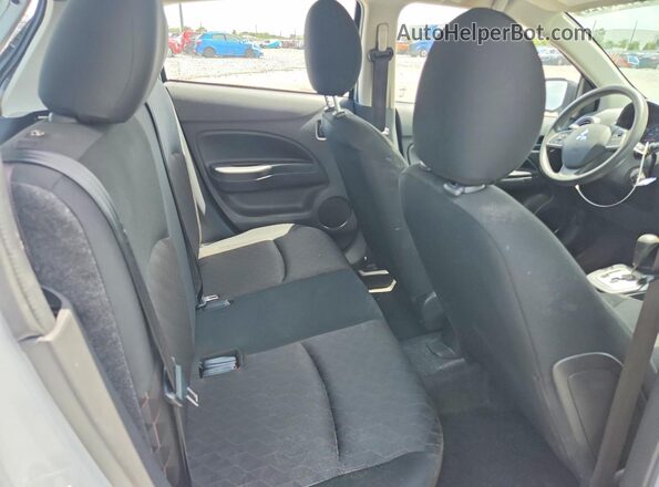 ML32AUHJ6NH009856 2022 MITSUBISHI MIRAGE White Vista de los asientos traseros