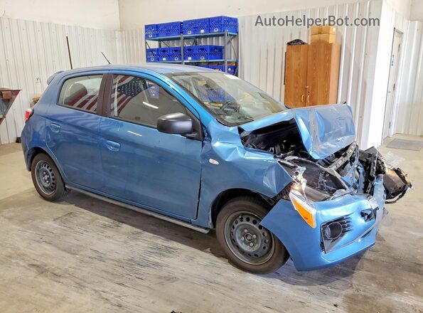 ML32AUHJ6RH010754 2024 MITSUBISHI MIRAGE Blue Առջևի աջ