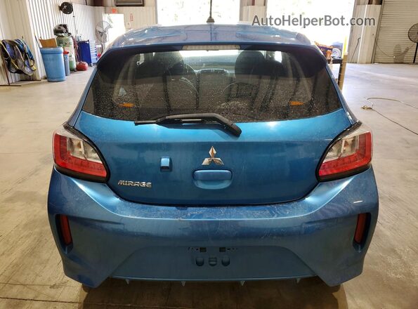 ML32AUHJ6RH010754 2024 MITSUBISHI MIRAGE Blue Հետևի տեսք