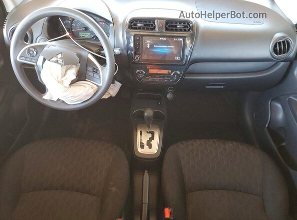 ML32AUHJ6RH020247 2024 MITSUBISHI MIRAGE Blue წინა პანელის ხედი