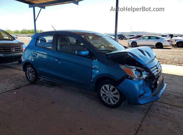 ML32AUHJ6RH020247 2024 MITSUBISHI MIRAGE Blue წინა მარჯვენა