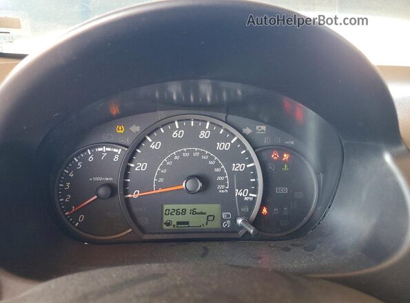 ML32AUHJ6RH020247 2024 MITSUBISHI MIRAGE Blue ხელსაწყოთა პანელის ხედი