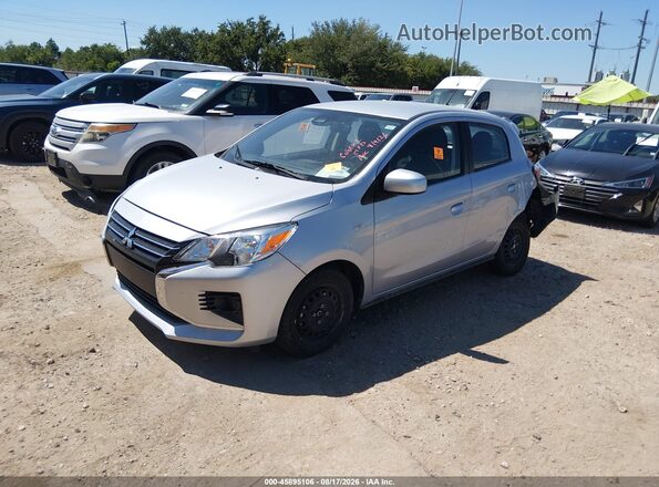 ML32AUHJ6RH021544 2024 MITSUBISHI MIRAGE Серебряный Передняя левая четверть