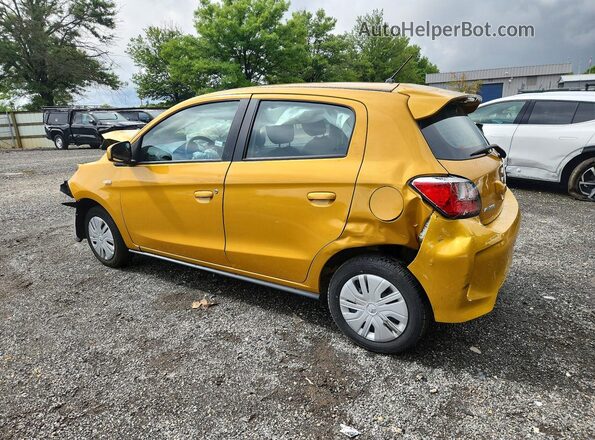 ML32AUHJ6RH022208 2024 MITSUBISHI MIRAGE Yellow Задня ліва чверть