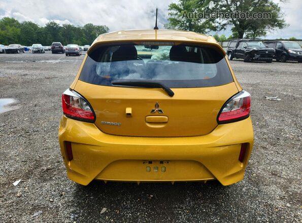 ML32AUHJ6RH022208 2024 MITSUBISHI MIRAGE Yellow Вид ззаду