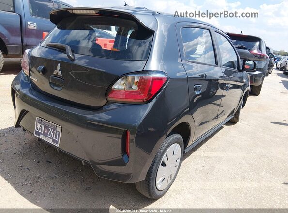 ML32AUHJ6RH028705 2024 MITSUBISHI MIRAGE Black Trasero derecho