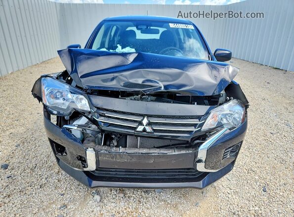 ML32AUHJ6RH034147 2024 MITSUBISHI MIRAGE Black წინა ხედი
