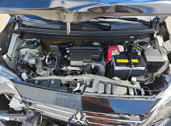 ML32AUHJ6RH034147 2024 MITSUBISHI MIRAGE Black უკანა სალონის ხედი
