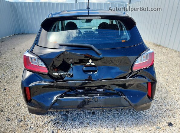 ML32AUHJ6RH034147 2024 MITSUBISHI MIRAGE Black უკანა ხედი