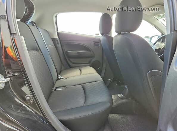 ML32AUHJ6RH034147 2024 MITSUBISHI MIRAGE Black უკანა სავარძლების ხედი