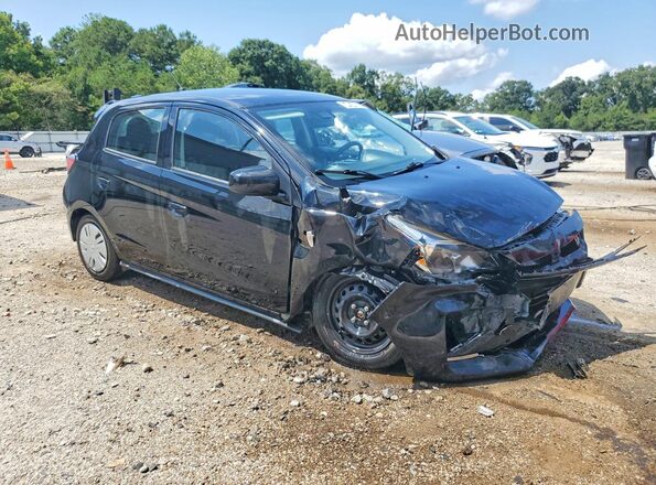 ML32AUHJ6RH037209 2024 MITSUBISHI MIRAGE Black Delantero derecho