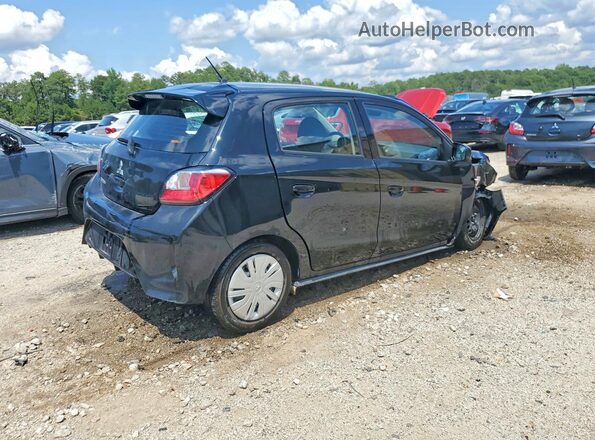 ML32AUHJ6RH037209 2024 MITSUBISHI MIRAGE Black Trasero derecho