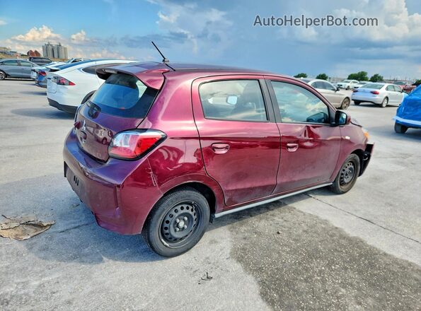 ML32AUHJ7MH012778 2021 MITSUBISHI MIRAGE Purple Հետևի աջ