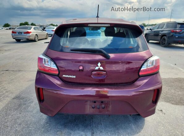 ML32AUHJ7MH012778 2021 MITSUBISHI MIRAGE Purple Հետևի տեսք