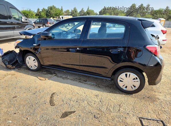ML32AUHJ7RH005983 2024 MITSUBISHI MIRAGE Black უკანა მარცხენა