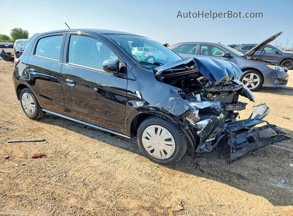 ML32AUHJ7RH005983 2024 MITSUBISHI MIRAGE Black წინა მარჯვენა