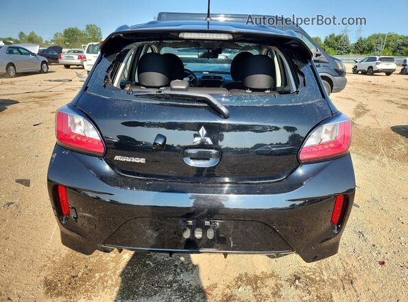 ML32AUHJ7RH005983 2024 MITSUBISHI MIRAGE Black უკანა ხედი