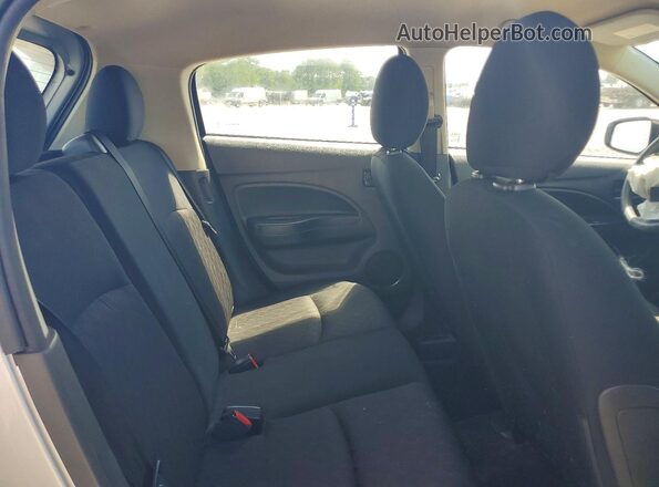 ML32AUHJ8MH002017 2021 MITSUBISHI MIRAGE Silver Հետևի նստատեղերի տեսք