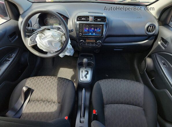 ML32AUHJ8MH002891 2021 MITSUBISHI MIRAGE Красный Вид панели приборов