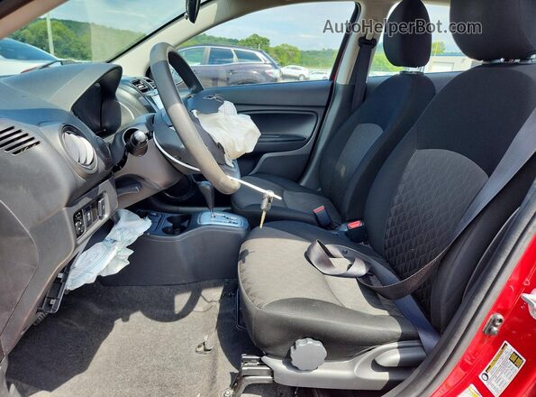 ML32AUHJ8MH002891 2021 MITSUBISHI MIRAGE Красный Вид салона спереди
