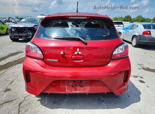 ML32AUHJ8MH002891 2021 MITSUBISHI MIRAGE Красный Вид сзади