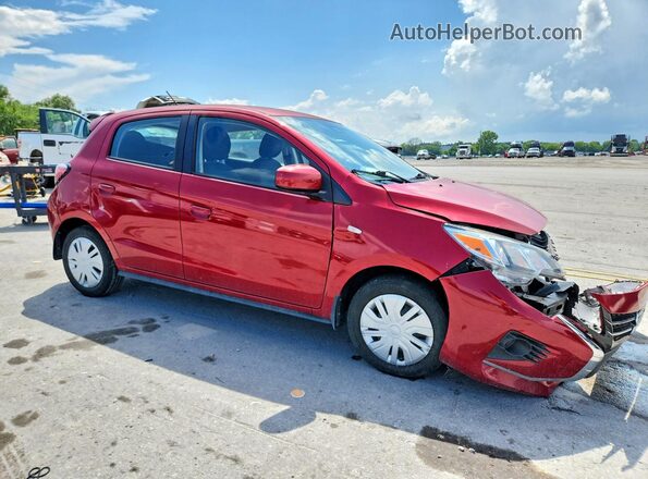 ML32AUHJ8MH002891 2021 MITSUBISHI MIRAGE Красный Передняя правая четверть