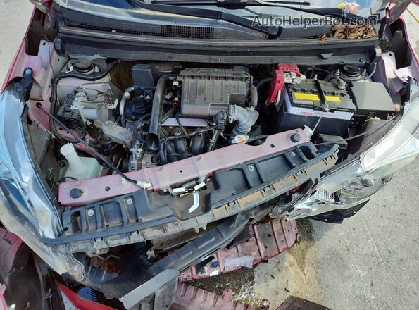 ML32AUHJ8MH002891 2021 MITSUBISHI MIRAGE Красный Вид задней части салона