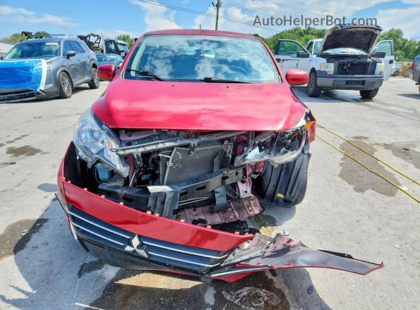 ML32AUHJ8MH002891 2021 MITSUBISHI MIRAGE Красный Вид спереди