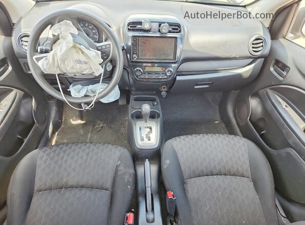 ML32AUHJ8MH003071 2021 MITSUBISHI MIRAGE White წინა პანელის ხედი