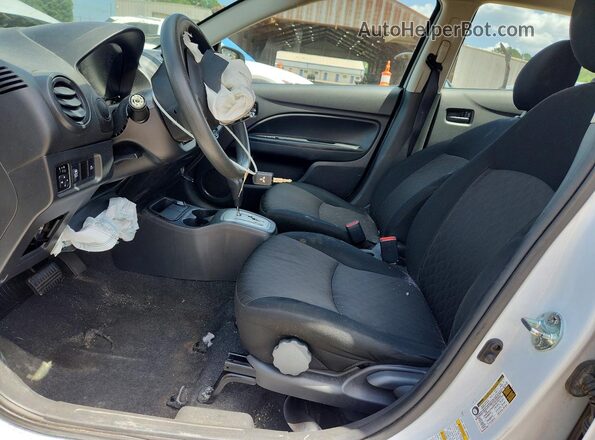 ML32AUHJ8MH003071 2021 MITSUBISHI MIRAGE White წინა სალონის ხედი