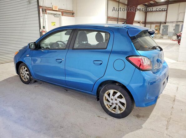 ML32AUHJ8MH004432 2021 MITSUBISHI MIRAGE Blue Задня ліва чверть