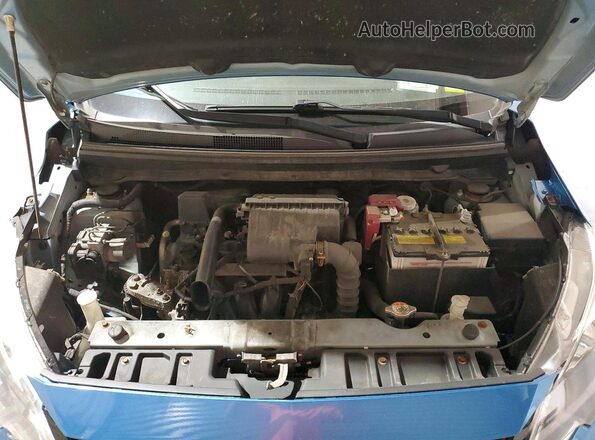 ML32AUHJ8MH004432 2021 MITSUBISHI MIRAGE Blue Вид задньої частини салону