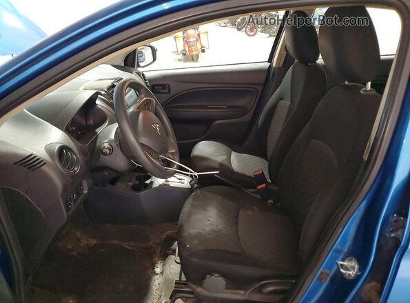 ML32AUHJ8MH004432 2021 MITSUBISHI MIRAGE Blue Вид салону спереду