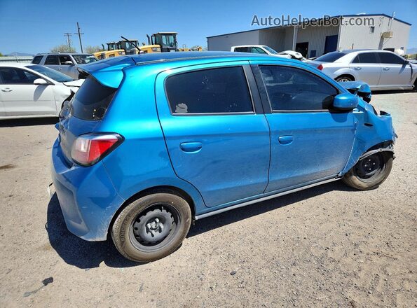 ML32AUHJ8MH014264 2021 MITSUBISHI MIRAGE Blue Trasero derecho