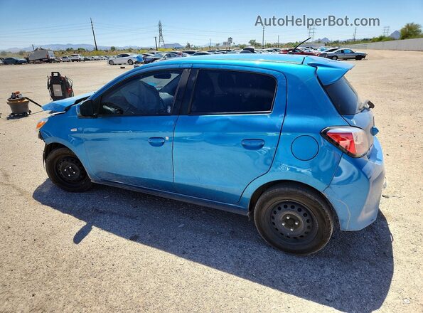 ML32AUHJ8MH014264 2021 MITSUBISHI MIRAGE Blue Trasero izquierdo