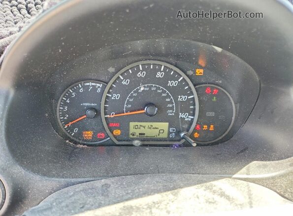 ML32AUHJ8MH014264 2021 MITSUBISHI MIRAGE Blue Vista del cuadro de instrumentos