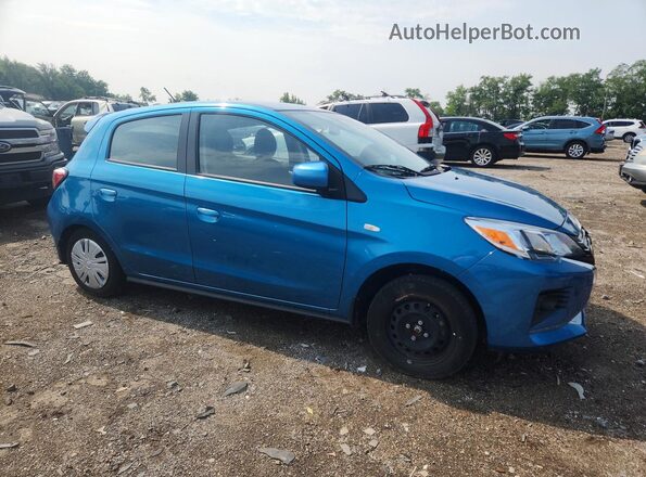 ML32AUHJ8RH006611 2024 MITSUBISHI MIRAGE Blue Передня права чверть