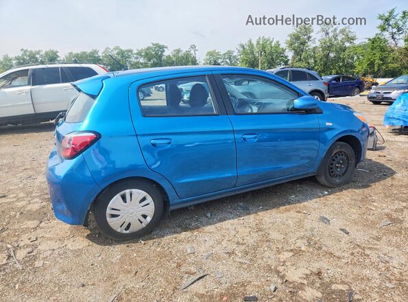 ML32AUHJ8RH006611 2024 MITSUBISHI MIRAGE Blue Задня права чверть