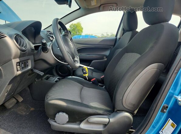 ML32AUHJ8RH006611 2024 MITSUBISHI MIRAGE Blue Вид салону спереду