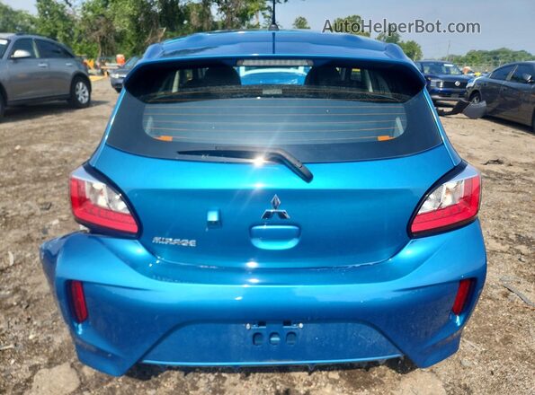 ML32AUHJ8RH006611 2024 MITSUBISHI MIRAGE Blue Вид ззаду