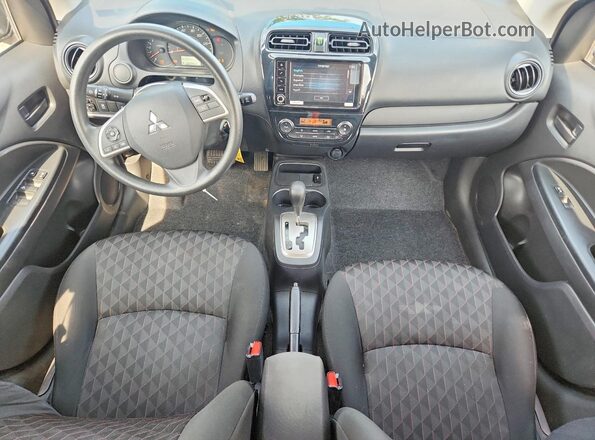ML32AUHJ8RH006611 2024 MITSUBISHI MIRAGE Blue Вид панелі приладів