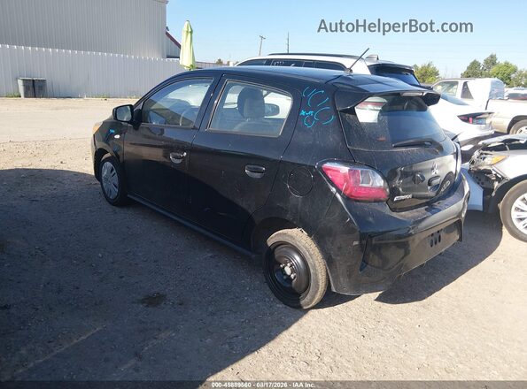 ML32AUHJ8RH010495 2024 MITSUBISHI MIRAGE Black Հետևի ձախ