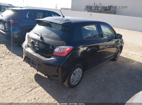ML32AUHJ8RH010495 2024 MITSUBISHI MIRAGE Black Հետևի աջ