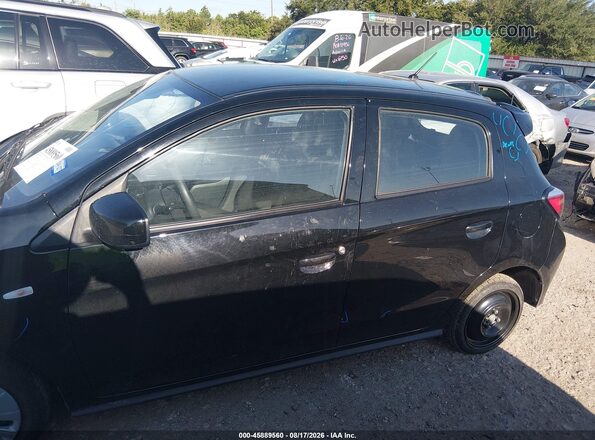 ML32AUHJ8RH010495 2024 MITSUBISHI MIRAGE Black Սալոնի 360 աստիճան տեսք