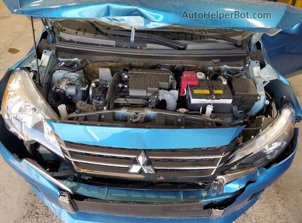 ML32AUHJ8RH015518 2024 MITSUBISHI MIRAGE Blue Вид підкапотного простору
