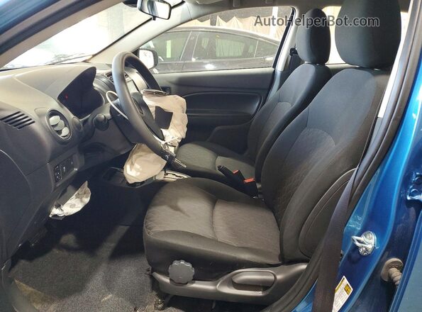 ML32AUHJ8RH015518 2024 MITSUBISHI MIRAGE Blue Вид салону спереду