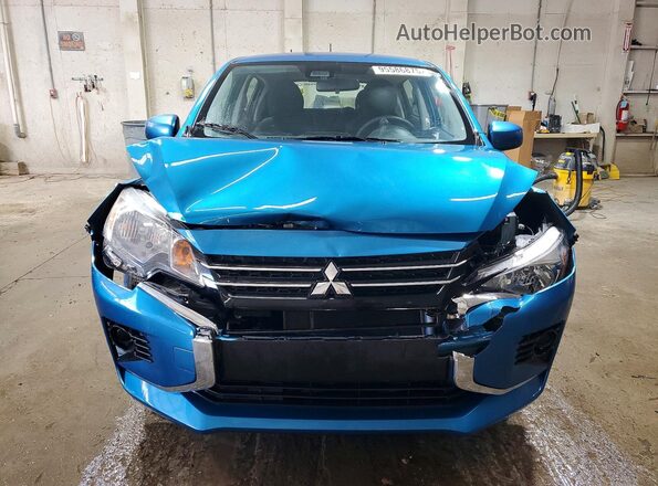 ML32AUHJ8RH015518 2024 MITSUBISHI MIRAGE Blue Вид спереду